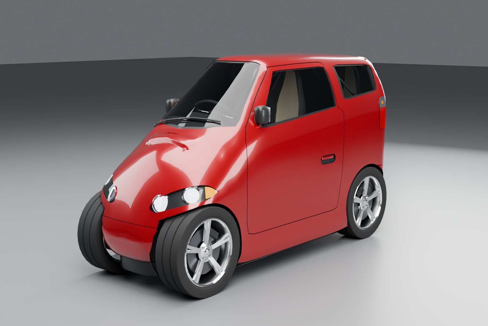 Tandem T6, front three-quarter view